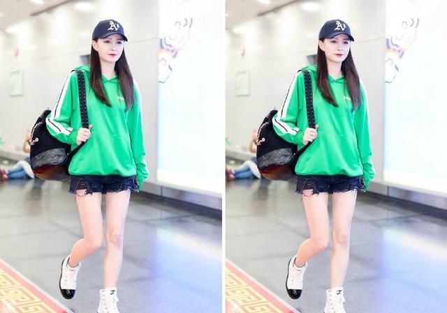 综艺女王沈梦辰一身短裤亮相！29岁嫩成16，网友：杜海涛有福了