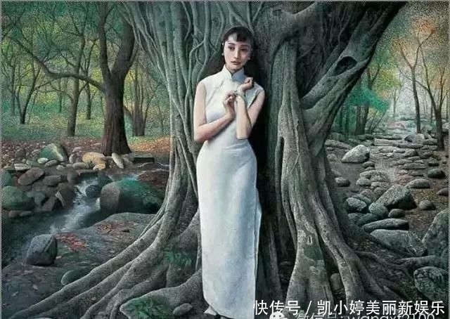 「名家」名家笔下的旗袍美人,温婉动人
