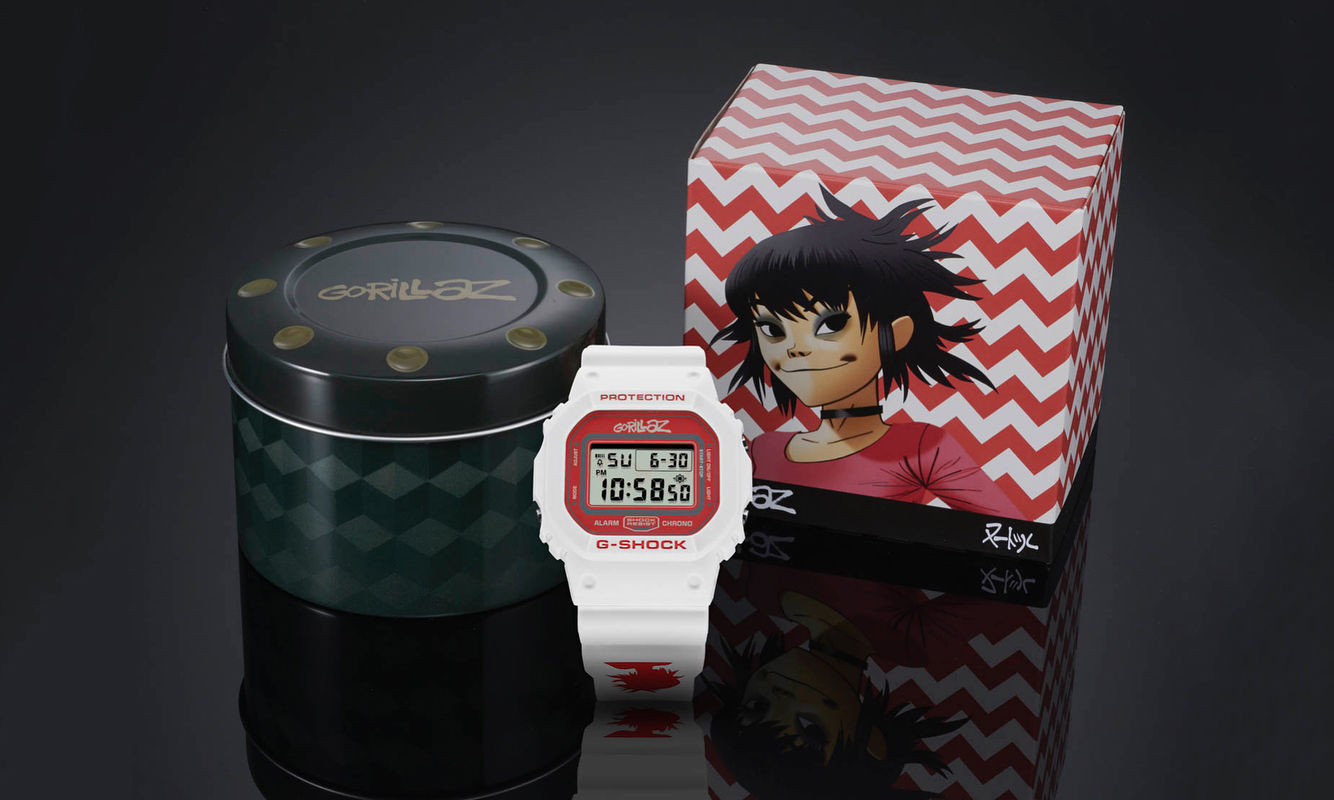 G-SHOCK x Gorillaz 打造 35 周年纪念款