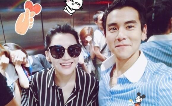 彭于晏许晴恋爱传闻，双方工作室否认，网友：情侣装怎么回事？