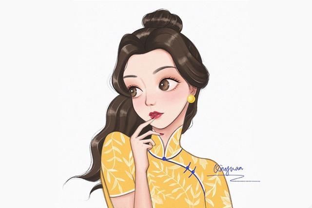  「艾莎」迪士尼公主穿上旗袍，艾莎公主气质超帅，但我觉得最美的还是木兰