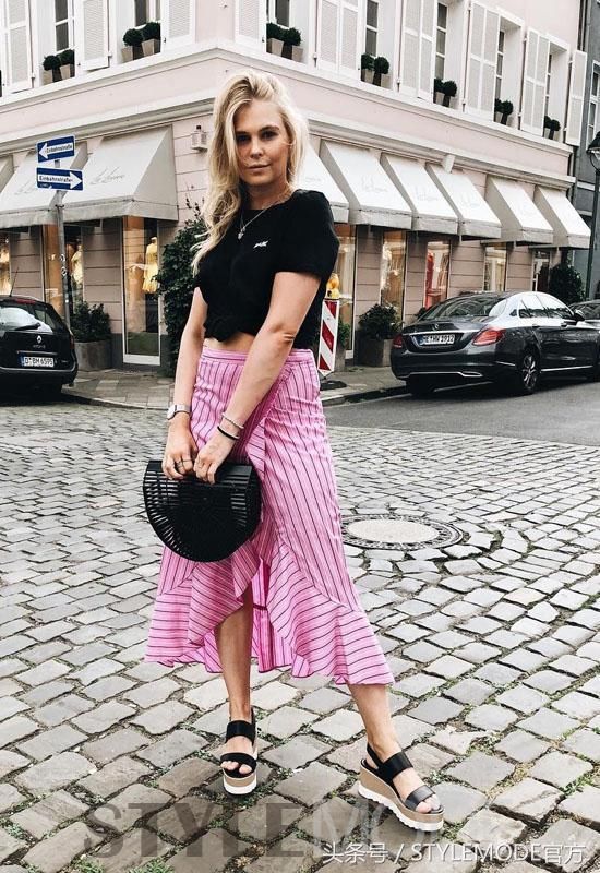 优雅的迷笛裙，夏日里的一股清流