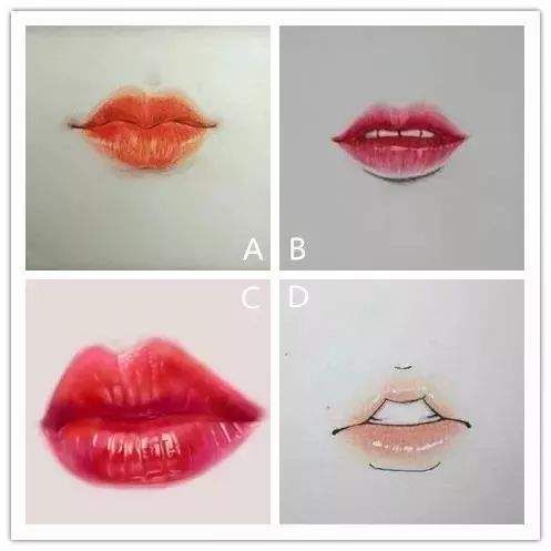 心理测试 | 选一个嘴唇!测你是不是天生的美人胚子?我八分哦