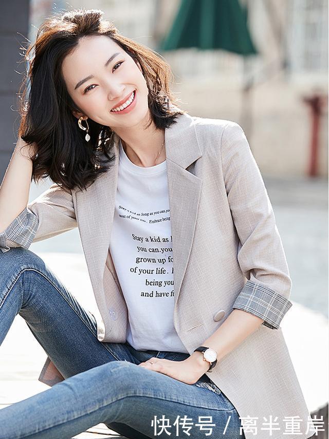  #气质#简约的气质，高颜值高舒适，5款谁穿谁都爱的小西装助你点缀今夏