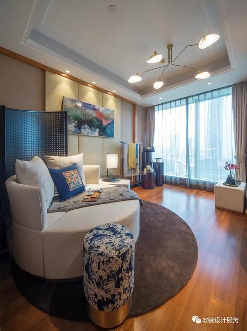 新中式大平层，禅意风范，韵味十足，看一眼都觉得奢华大气