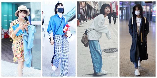 沈月五五分装扮经常被吊打，学会高腰穿法的她显高显气质好不好