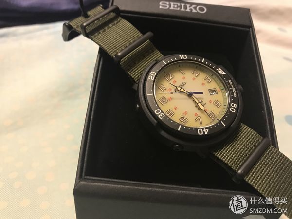 开箱:七夕购入精工小罐头，超级酷，感觉是我买的最值得一款潜水