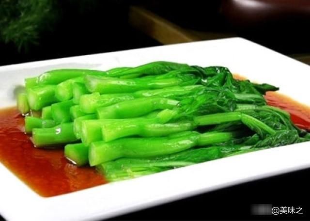 微苦:清热去火白灼芥兰的14种做法,清淡爽口鲜美微苦、烹饪方法简单