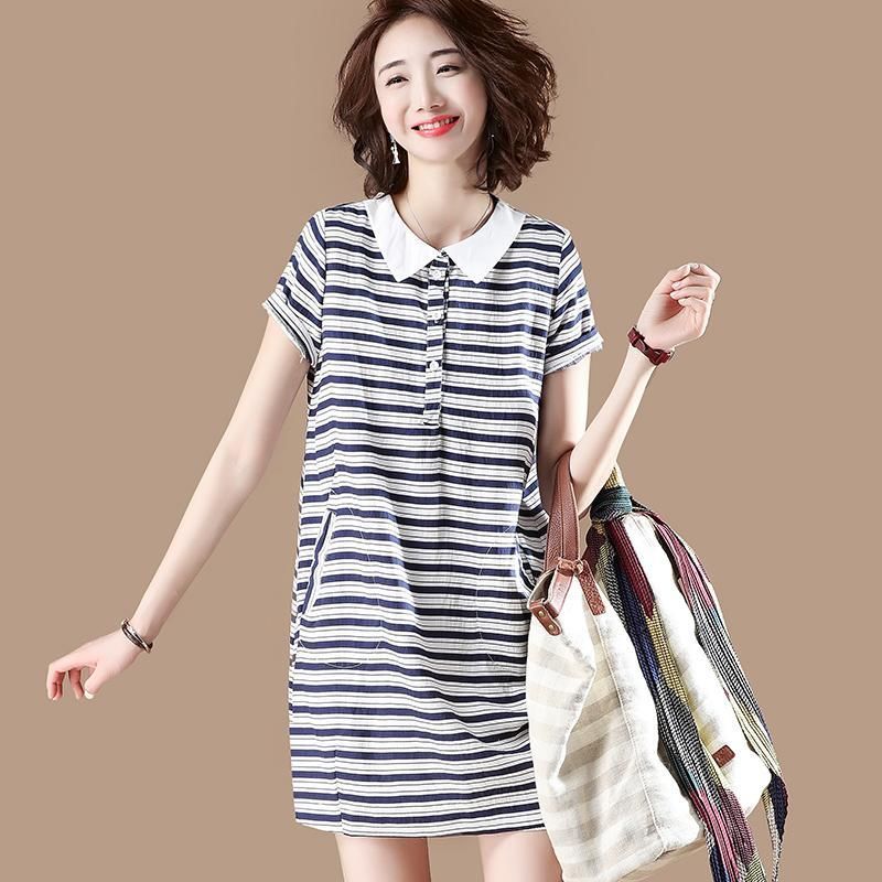 40岁女人别乱穿衣，看下面女人穿“T恤裙”，也是别有一番滋味