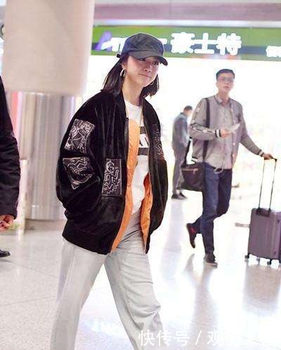 汤唯素颜现机场, 下半身爆肥至大妈, 网友 这是经历了什么