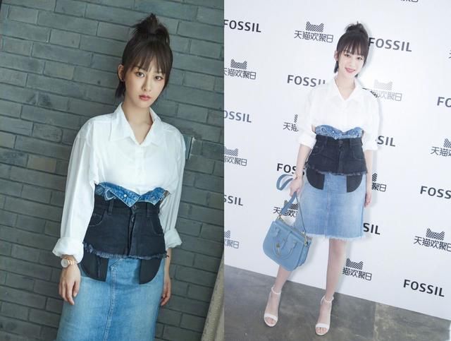 杨紫瘦了一大圈，穿衣越来越大胆，连最小码的短裤都能穿在腰上了