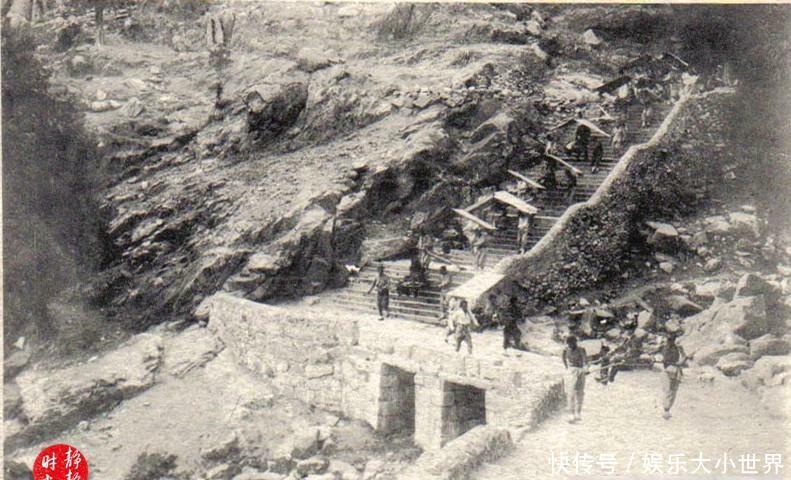 老照片里的山东泰安和泰山，看看和现在有什么不同
