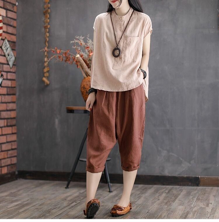 女人过45岁别穿短裤了，丑!学学下面大姐，嫩减21岁美炸天