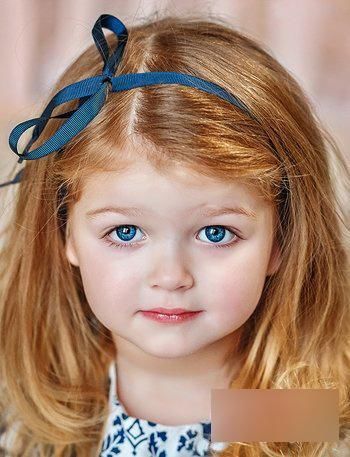 小女孩简单的梳头花样发型！