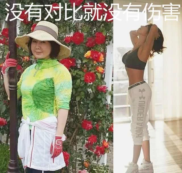  [世界]64岁“姥姥”身材爆红，和儿子合照像恋人，网友：世界上沒有丑女人