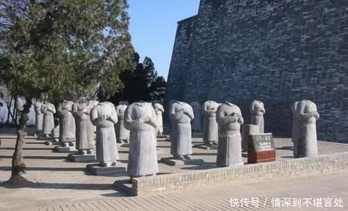 石人:武则天墓前61个无头石人,真实身份已确定,但为何没有头颅?