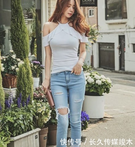 「展现」优雅的牛仔裤, 在视觉上展现美感!