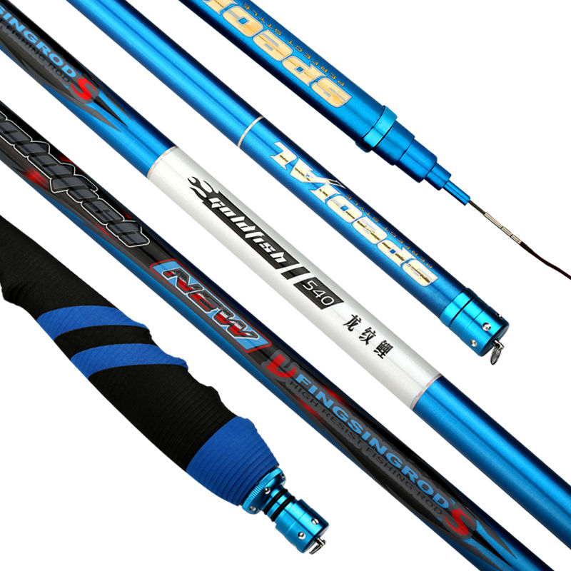 越来越多人不用传统鱼竿了，义乌造新型鱼竿已上市，钓大鱼贼厉害