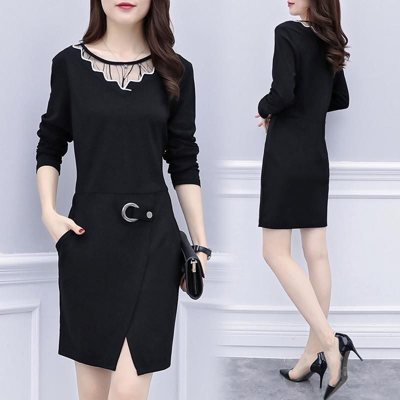 女人永远不能拒绝蕾丝裙的诱惑,让你女人味爆棚,冬天内搭特合适