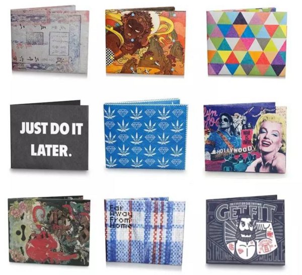 一张杜邦 Tyvek 纸做成的钱包,酷到没朋友!