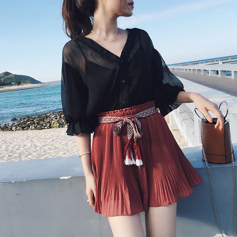 人见人夸的短裤套装，敲美敲显高，80女人穿，赛过沉鱼落雁之美