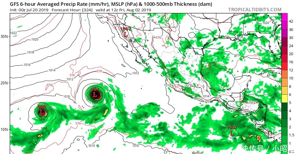  风暴@这个海域不消停？“双风暴”或还要来，其中一个或是16级超
