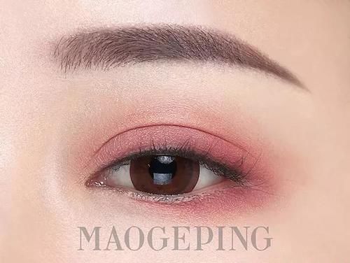  『眼妆』豆沙色眼妆这样画，也太好看了吧