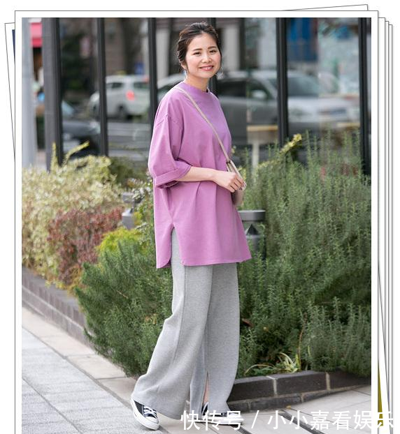  「图案」适合30岁女人的T恤穿搭，春末夏初的简单日系轻熟造型示范