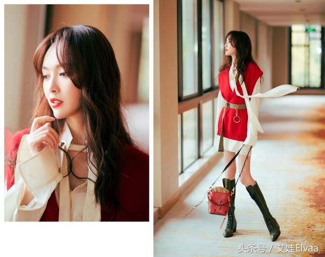 172cm的唐嫣腿有多细,镜头前的她短T短裤,当看完她的腿我沉默了