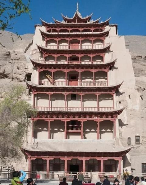 敦煌莫高窟在古代的地位