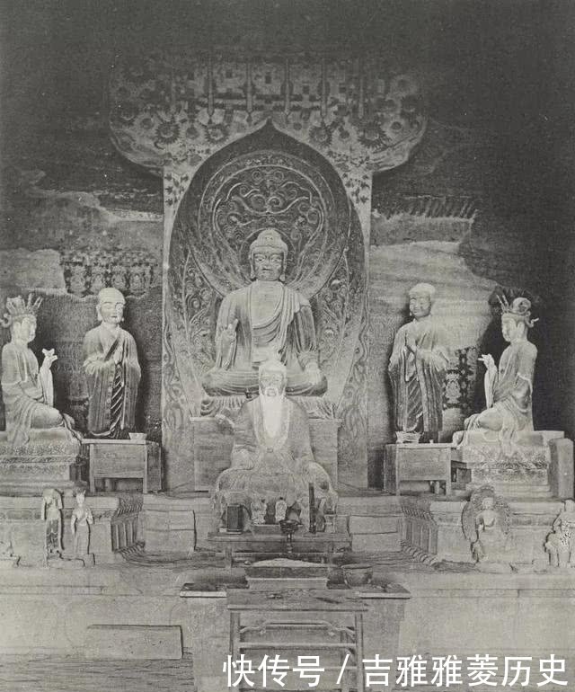 敦煌旧影法国人拍下被破坏前的敦煌莫高窟，美的令人心碎