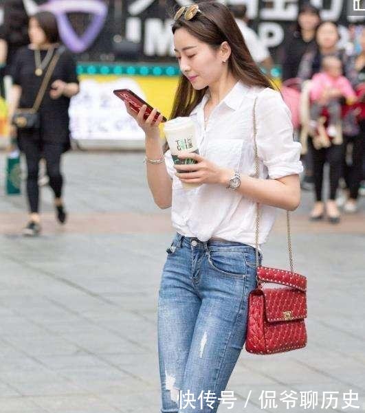 『大饱眼福』街头美女如云,让人大饱眼福!