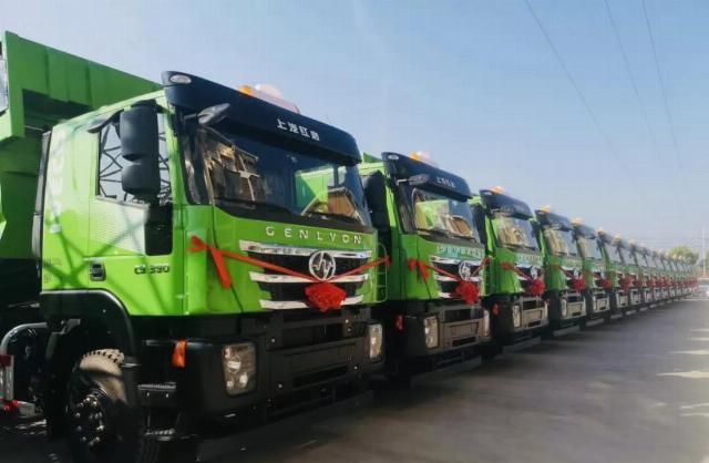 『工程车』上汽红岩工程车全国大批量交车!客户为什么对红岩重卡情有独钟