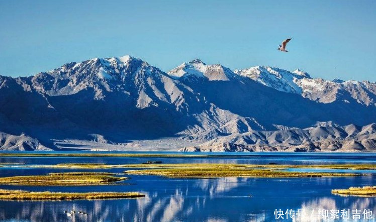我国与印度共有一湖,景象却大不同,一边鱼肥水美一边却荒凉至极