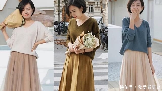 「绞花毛衣」为初春写上一笔温柔,春季轻熟风穿搭示范,很有女人味