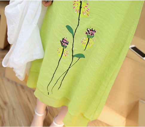 十件旗袍也比不过这仙女裙!200斤表姐穿上瘦成闪电，美到窒息