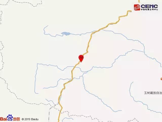 青海玉树州治多县发生4.3级地震