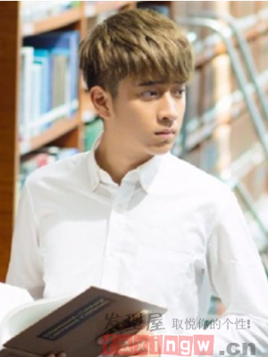 方块头发型 塑造时尚小男人