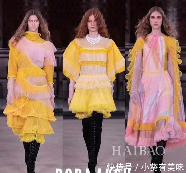「呈现」BORA AKSU 2020秋冬系列于伦敦时装周绝美呈现,自由与浪漫共存