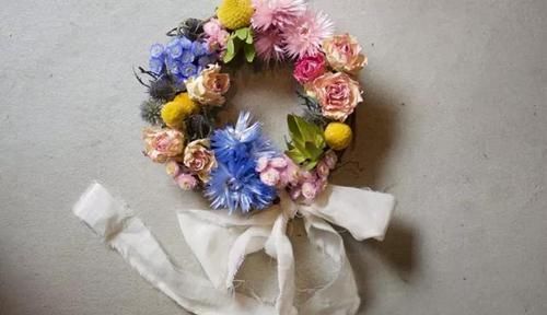 手工@DIY手工制作:用干花做的花艺作品,比鲜花还美!