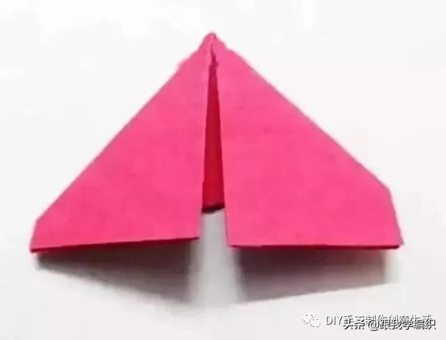 『蓝色』简单的折个三角,组合成百变造型