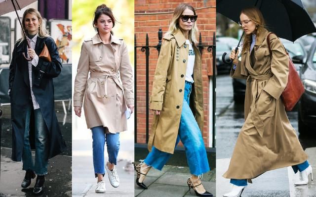 别再愁秋天穿什么啦，18年风衣流行这么搭，第二种简单又好看