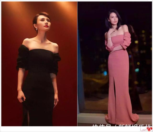 看了高圆圆穿露肩裙，再看看袁泉，终于知道夏雨为啥要吃回头草了