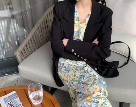 #碎花#春季不知道如何穿搭?碎花小裙子,让你可爱又迷人!
