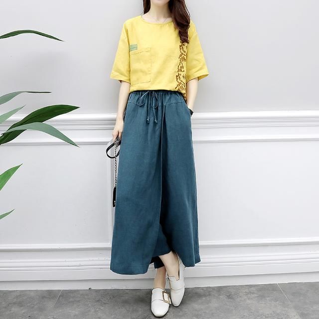 新发现一种裤:叫“裤裙”,比裤子凉快,比裙子方便,时髦到飞