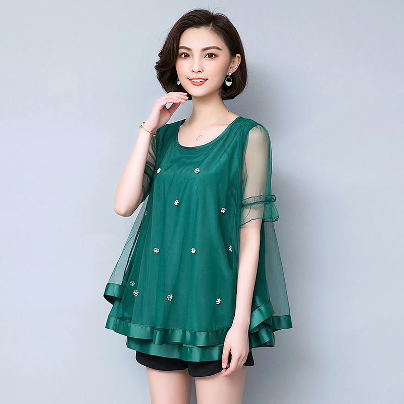 138斤矮个老婆胖归胖，但她会打扮，娃娃衫+短裤，高挑嫩瘦美