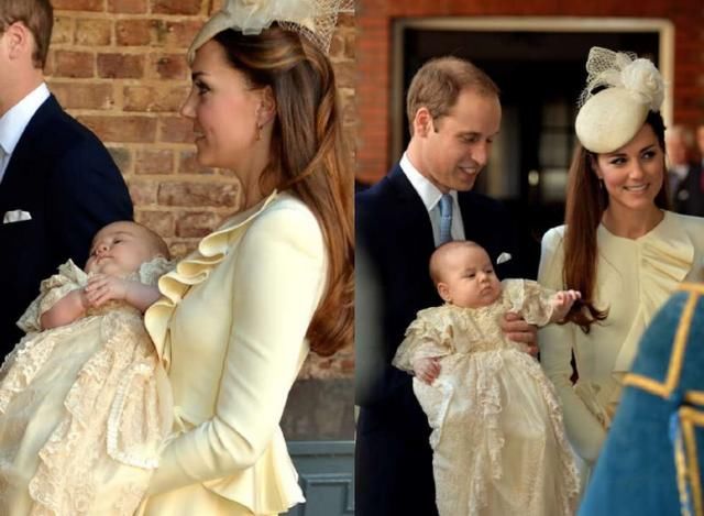 各国王妃抱娃接受洗礼，凯特王妃优雅迷人，索菲亚王妃气质撩人！