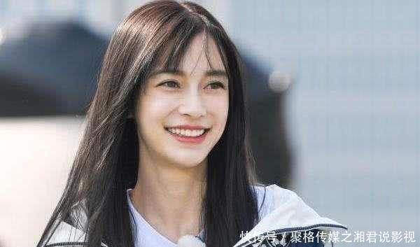 鞠婧祎和baby一起挑战“黑长直”发型，仙气和老气一目了然！