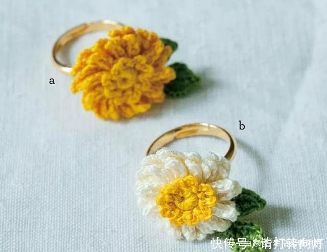  【饰品】一根细线钩织出来的蕾丝饰品，精巧细致，专门俘获少女心，附图解