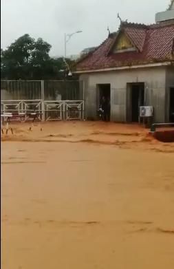 今早，缅北木姐货场国门等多地被淹；战区最新路况